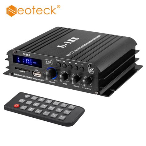 neoteck   mini bluetooth  audio power amplifier  channel