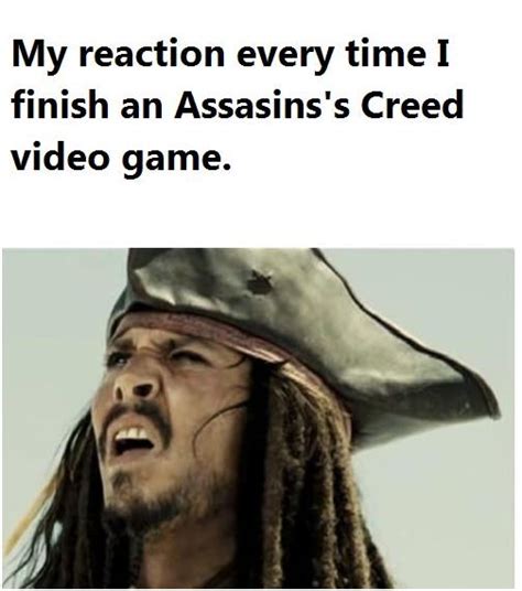 my reaction every time i finish an assasins s creed video game 9gag funny pictures and best