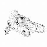 Batmobile Coloring Pages Transforming Batman Downloadable Filminspector Fisher Price Transforms Sounds Lights sketch template