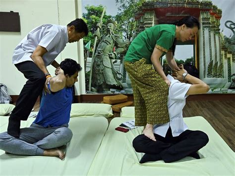 photos why a thai massage could get unesco status news photos gulf