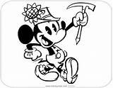 Mickey Coloring Mouse Tv Series Pages Disneyclips Climbing Mountain sketch template