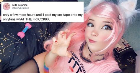 belle delphine really did post her sex tape but only after it was leaked