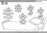 Monkeys Cocomelon Cece Supersimple sketch template