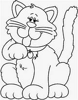 Gato Carson Dellosa Gatinhos Colorear Animalitos Manualidades Zoo Siluetas Tablero sketch template