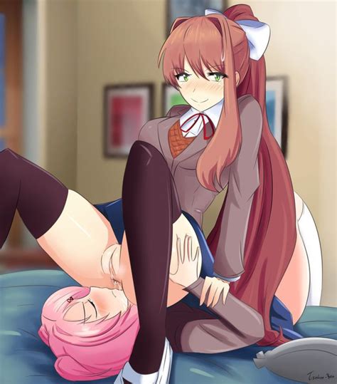 2690041 doki doki literature club monika natsuki tsundere