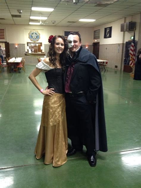Movie Couples Costumes Phantom Of The Opera And Christine