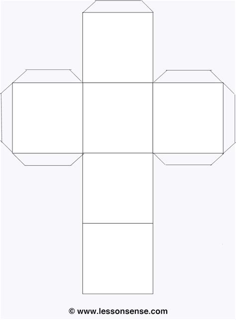 cube cut  template   template