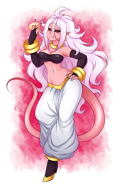 android 21 from dragon ball fighterz seriously the coolest character