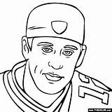 Coloring Pages Aaron Rodgers Green Bay Packers Drawings Thecolor Clipartmag Packer 70s Football Template sketch template