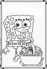 Spongebob Coloring Pages Easter Getcolorings Cute Color Printable sketch template