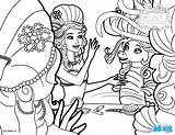 Seahorse Lumina Barbie Kuda Coloring Pages Printable Princess Pearl Hellokids Print Color Online sketch template