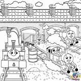 Thomas Coloring Pages Train Tank Engine Kids Firefighter Friends Harvey Gordon Printable Book Troublesome Toys Wagon Shed Worksheets Diesel Boco sketch template