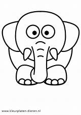 Elefante Olifant Dieren Kleurplaten Colorir Schattige Makkelijk Cartoon Desenhos Schattig Schatige Dierenkleurplaten Tekenen Bos Elefanti Tekeningen Supercoloring Elefantes Dibujo Afbeeldingen sketch template