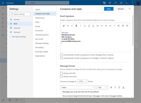How To Add Signature In Outlook For All Emails Alsno