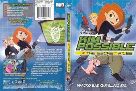 allmycovers disney kim possible the secret files cover