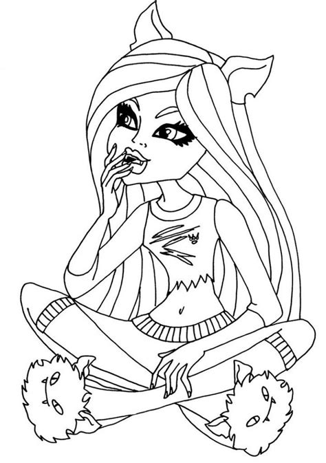 monster high images  pinterest coloring pages adult