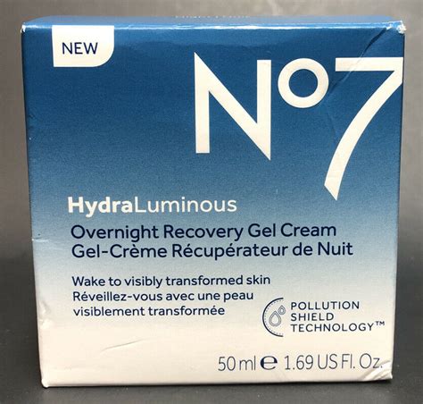 hydraluminous overnight recovery gel cream  oz ml walmartcom