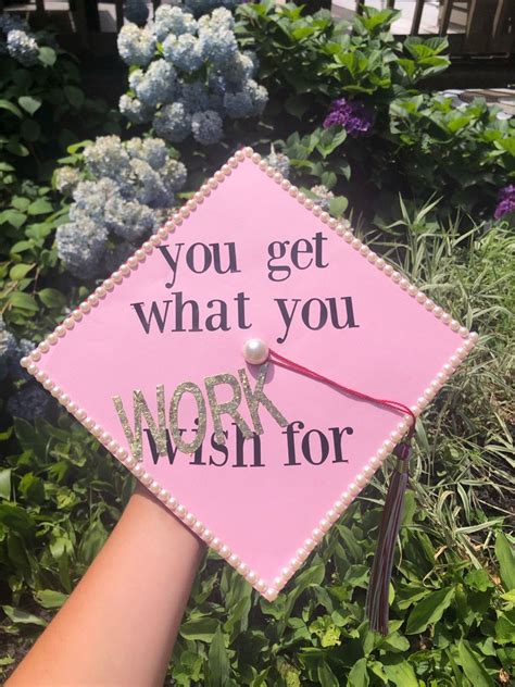 girl boss grad cap   high school graduation cap decoration