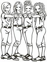 Softball Drawings Clipart Drawing Player Players Easy Girls Cliparts Female Clip Paintingvalley Library Jersey Jerseys Clipartfox Pitching sketch template
