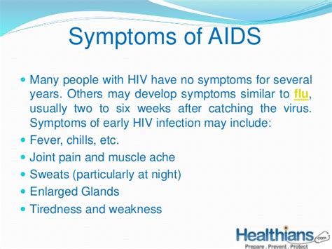 Aids Symptoms Precautions And Preventive Check Ups
