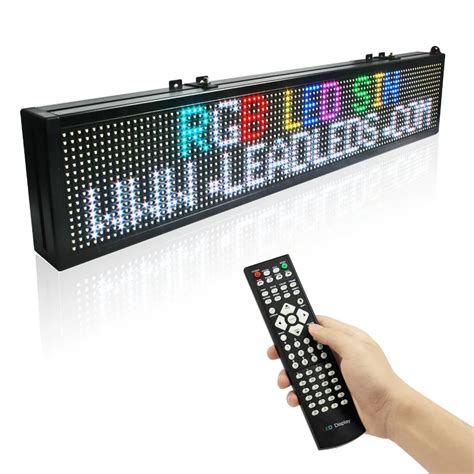 buy  remote control led display indoor programmable scrolling message led