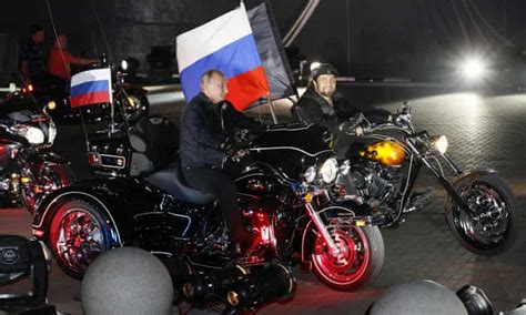 Russia S Pro Putin Biker Gang To Recreate Ww2 In Epic Crimean Stunt