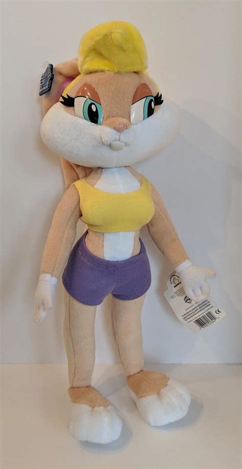 Lola Bunny Plush 14 Doll Bugs Girlfriend 1997 Applause Tiny Toons