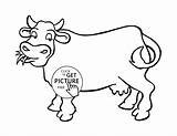 Cow Coloring Pages Printable Kids Cartoon Cattle Sheets Animal Colouring Wuppsy Drawing Color Nice Getdrawings Printables Print Popular Cute Coloringhome sketch template