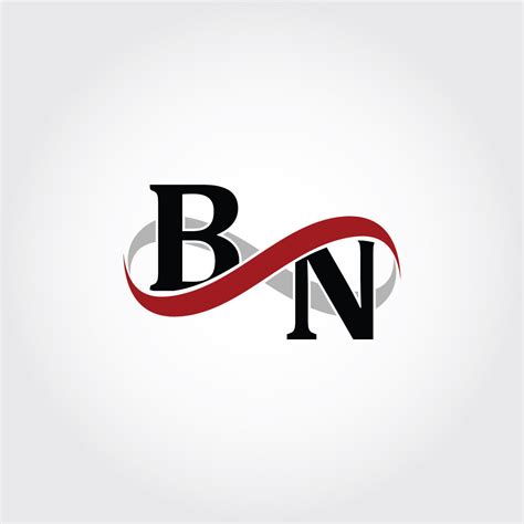 bn infinity logo monogram  vectorseller thehungryjpeg