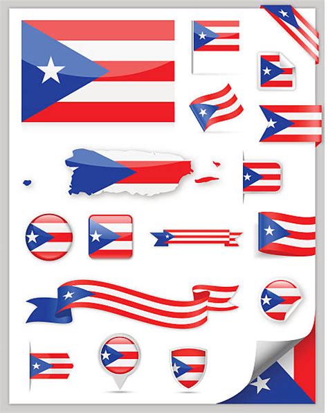 top puerto rico flag clip art vector graphics and illustrations istock