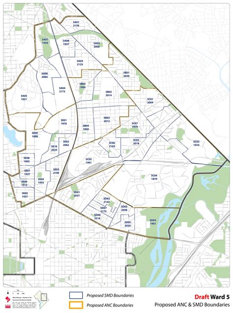 district curmudgeon updated ward  redistricting map   dc