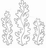 Seaweed Coloring Pages Clipart Sea Outline Ocean Printable Crafts Royalty Illustration Patterns Color Alex Template Google Theme Rf Beach Mermaid sketch template