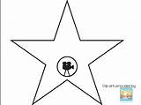 Hollywood Star Walk Fame Template Speech Printable Room Own Host Awards Style Show Coloring Speech2u Stars Choose Board Color Cut sketch template