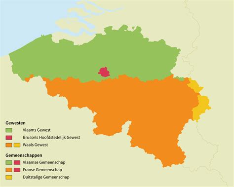 mens en maatschappij leerjaar  topografie belgie gewesten en gemeenschappen  belgie