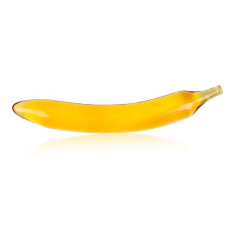 crystal anal plug cucumber banana fruits masturbation sex toys g spot