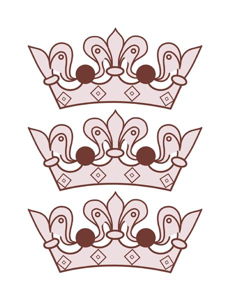 printable crowns template
