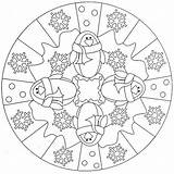 Mandala Mandalas Ausmalbilder Coloriage Erwachsene Ausmalen Malvorlagen Pinguin Colorare Ausdrucken Hivern Coloriages Mandales Neige Recortar Pinguinos Sabry Maestra Enfant Pingouin sketch template
