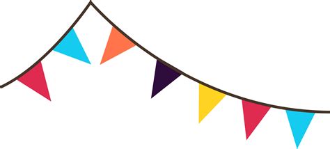 clipart bunting banner flags
