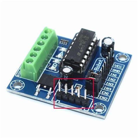 arduino unlabelled pins   ld dual dc motor driver robotics stack exchange