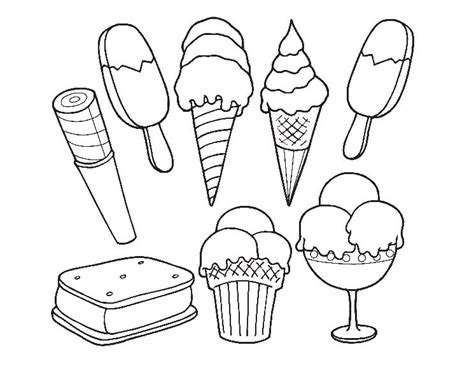 ice cream coloring pages printable printable world holiday
