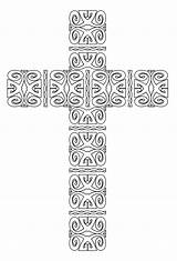 Coloring Pages Printable Adult Cross Crosses Color Mandala Print Christian Easter Sheets Scripture Printables Detailed Crafts Catholic Clip Colouring Bible sketch template
