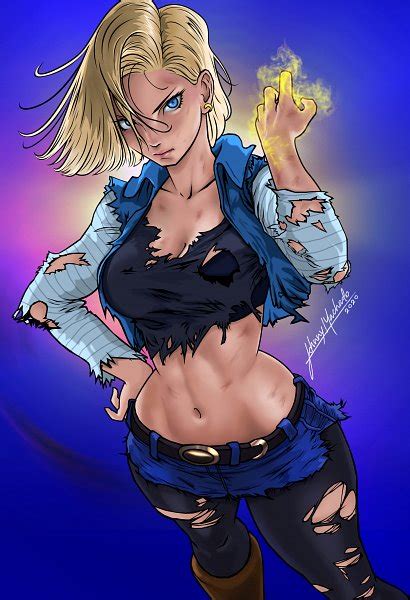 android 18 dragon ball z image by johnny machado 3171511