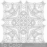 Mandala Coloring Square Pages Printable Pdf Adults Book Pattern Sheet Print Getdrawings Drawing Color Getcolorings Etsy sketch template