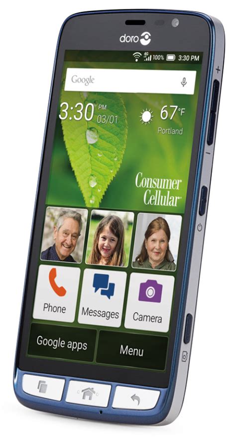 Consumer Cellular Launches Doro 824 Smartphone Phone Scoop