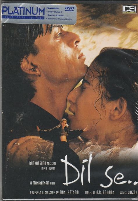 Dil Se Shah Rukh Khan Manisha Koirala [dvd ] 1st