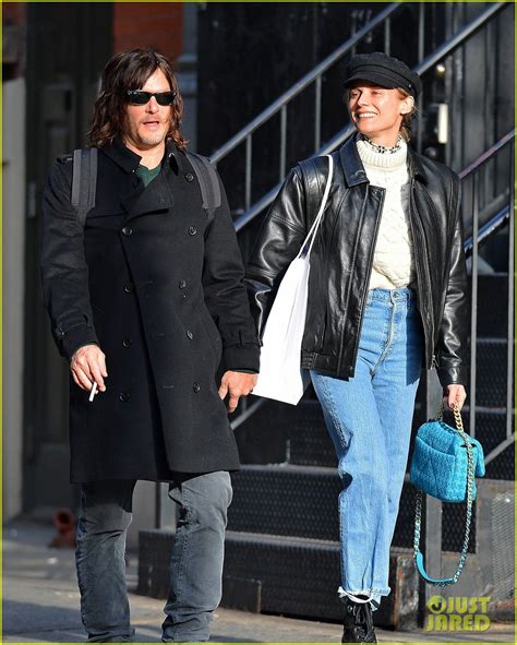 diane kruger and norman reedus go post christmas shopping together in nyc