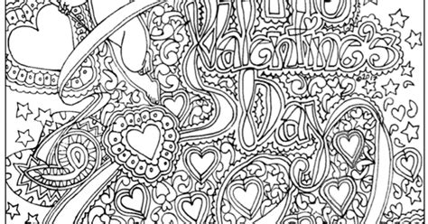 crayon palace happy valentines day coloring page
