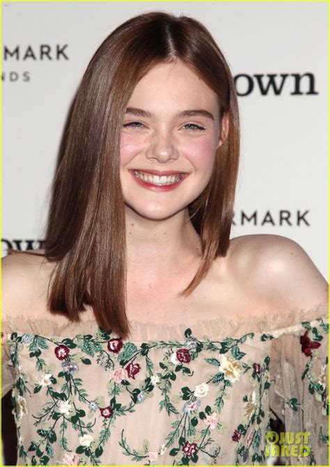 Elle Fanning Is Brunette But Says Her Personality Is Blonde Elle