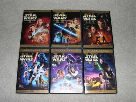 star wars episodes  dvd