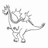 Dragon Coloring Pages Giganotosaurus Print Cool Printable Size Color Getcolorings sketch template